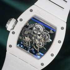 Richard Mille “Bubba Watson” 49.90mm White Ceramic MINT COMPLETE SET RM 055 3