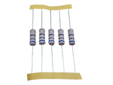 Image of 5W  5% Metal Oxide Film Resistors, Pack of 5 from UK Seller