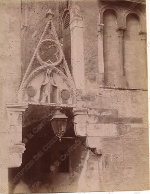 VENICE Castello Arco al Ponte del Paradiso Albumin Photography
