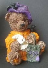 Halloween Bear With Ghost 5" Tall