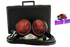 Magnetic Tow Lights - Wrecker Tow Truck Car Hauler Carrier - For Professionals