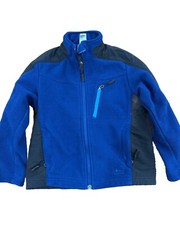 Rei Kids Blue Fleece Zip up jacket size XXS 4/5