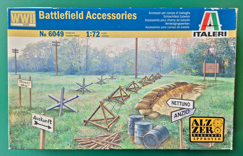 Italeri Kibri Faller H0 6049 1:72 WWII Schlachtfeldzubehör Militär Neu  in OVP | Zustand: Neu