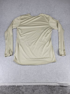 Milliken Undershirt Mens Medium Olive Lightweight Gen III Cold Weather Pulover