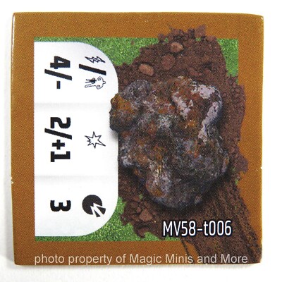 Smash and Destroy Terrain ~ ROCK #MV58-t006 HeroClix object marker