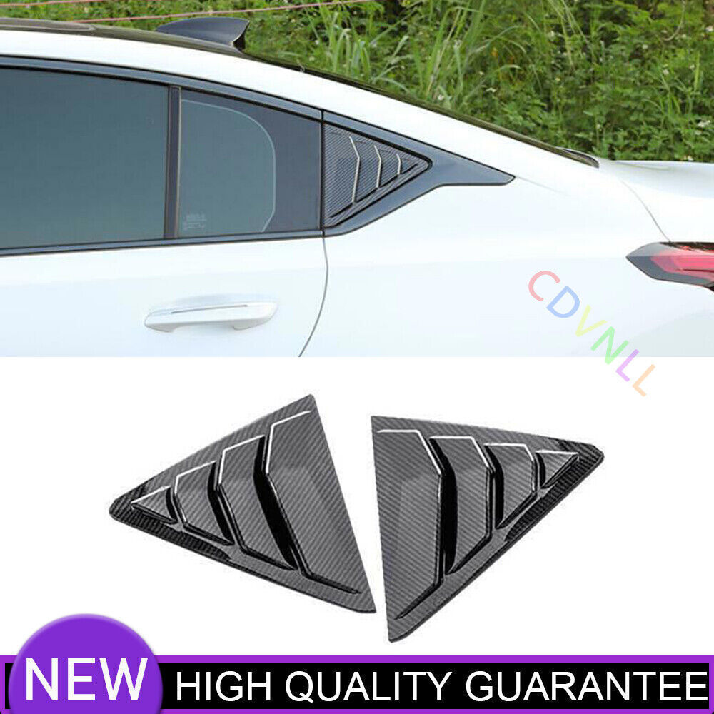 Cadillac CT5 2020-2023 Carbon Fiber Side Window Louvers Vent Cover