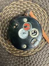 DETEX GUARDSMAN LEATHER BOUND NIGHT WATCHMAN CLOCK NO KEYS Parts Repair