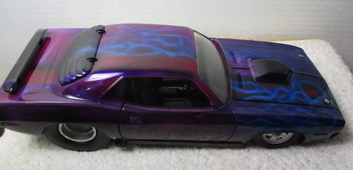 1/18 Custom Made, "Street Outlaws" 1970 Cuda pintado a medida, - Imagen 12 de 22