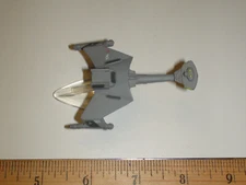 Star Trek Galoob Micro Machines Klingon Battle Cruiser with stand