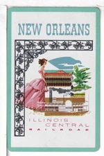 Single Railroad Playing Card "Illinois Central RR, IC 12b" Bollhagen, Stand