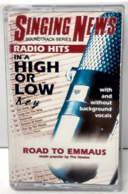Singing News Radio Hits High Low Key Single Road To Emmaus Cassette Tape 2000