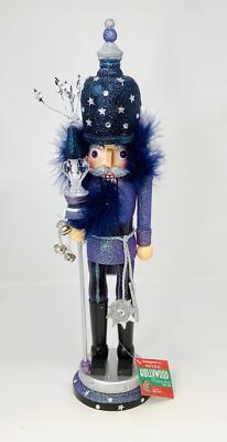 Kurt Adler Hollywood Night Stars Nutcracker ~ 19''~Christmas Decor ~ DISCOUNTED