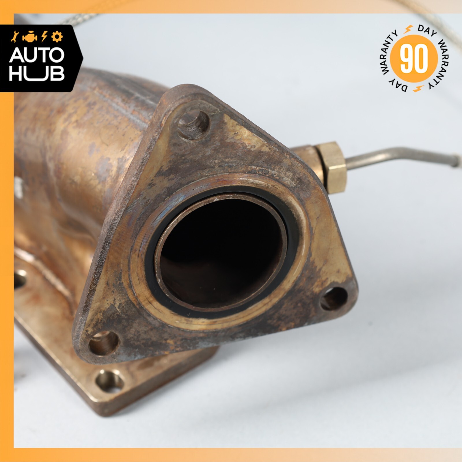 03-13 Bentley Continental Flying Spur 6.0L Exhaust Manifold w/Sensor Set OEM 80k