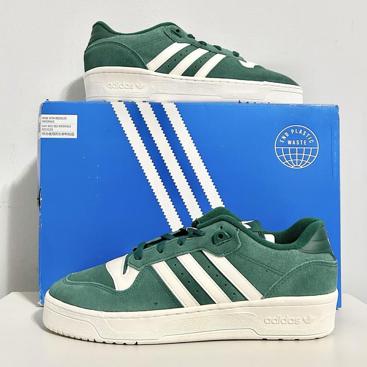 Size 10 - Adidas Rivalry Low Collegiate Green for sale online | eBay