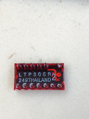 LTP305R (TIL305) 5x7 red dot matrix LED display
