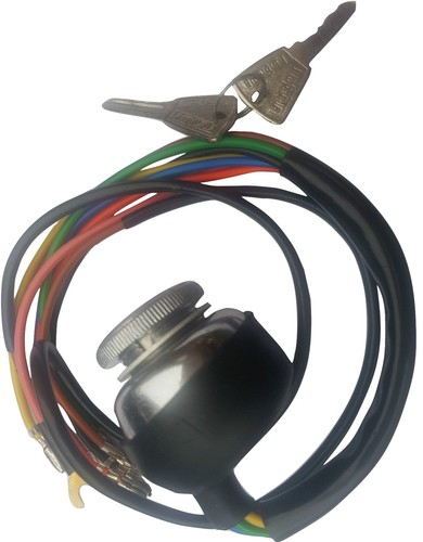 INTERRUPTOR DE ENCENDIDO UKSCOOTERS LAMBRETTA 12V 2 LLAVES DE LATÓN SIN BATERÍA CA - Imagen 2 de 3