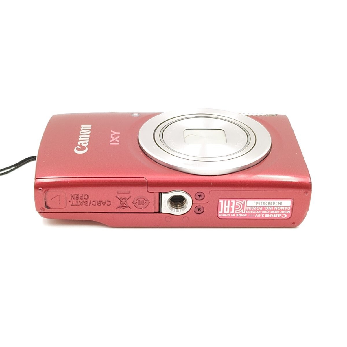 Canon IXY 200 PowerShot ELPH 185 Digital Camera 20MP Red