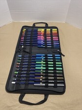 Royal Langnickle Artist Multicolor Pencils 20 Markers 22 Set In Black Clot