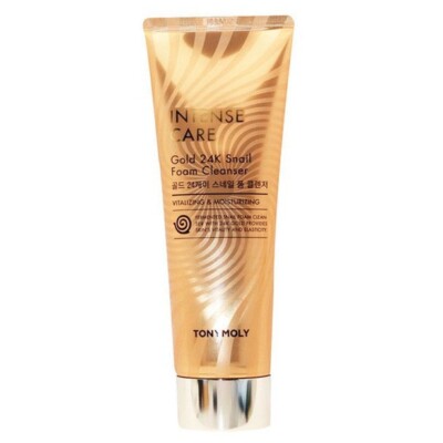 TONYMOLY Intense Care Gold 24K Snail Foam Cleanser 150ml Hautpflege aus Korea