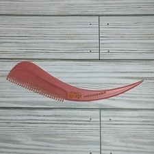 Vintage Tip-Top Unbreakable Swirl Styler Pink Nylon Rat Tail Teasing Hair Comb