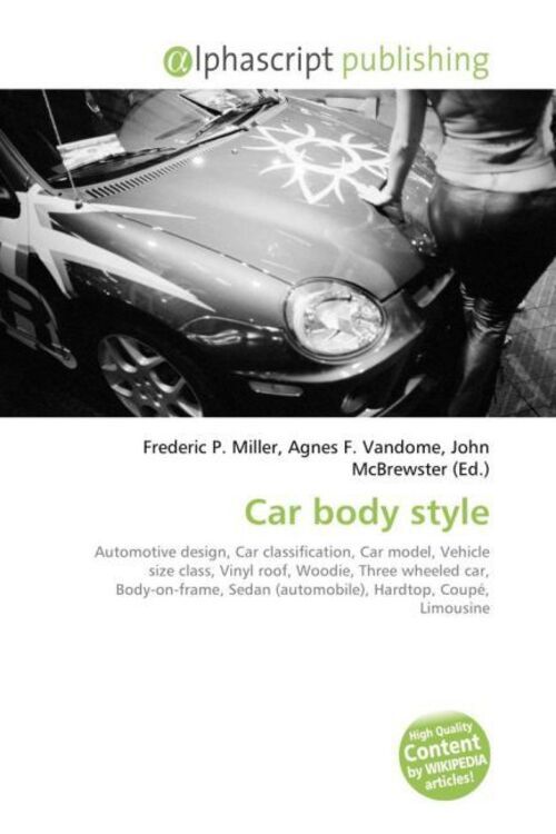 Frederic P. Miller (u. A.) | Car Body Style | Taschenbuch | Englisch