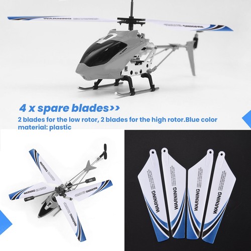 4pcs spare blades for helicopter rotor rc S107, N7P53080 - Picture 7 of 7
