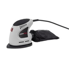 Levigatrice Palmare Orbitale per Legno Muro Triangolare Compatta POWC4020 140 W