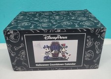 Disney Parks Halloween Countdown Calendar Mickey Minnie Vampire Coffin