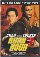 Rush Hour 3 Two-Disc Platinum Series DVD Very Good Jackie Chan Chris Tucker