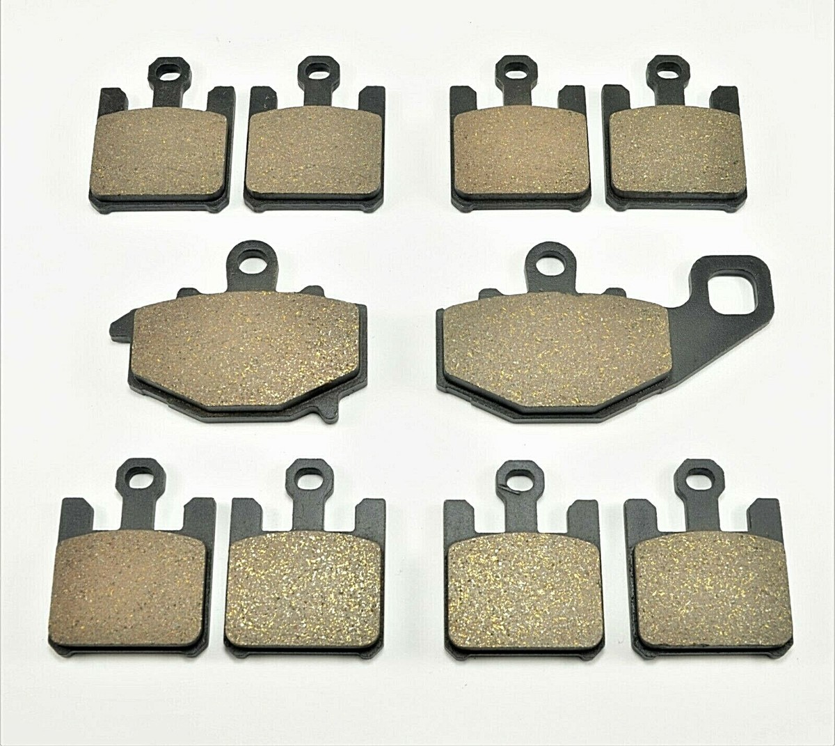 Front and Rear Brake Pads fit Kawasaki ZX6R ZX-6R Ninja