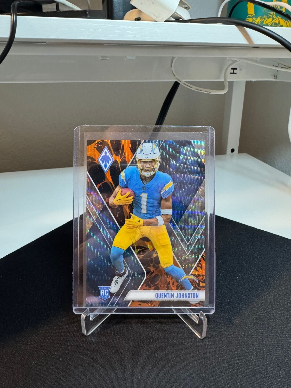 2023 Panini Phoenix - Rookies Quentin Johnston #107 Lava /175 (RC)