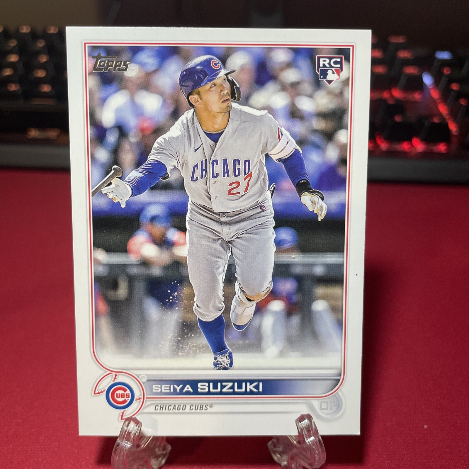 2022 Topps Update Seiya Suzuki Rookie Card #US250 Chicago Cubs B118