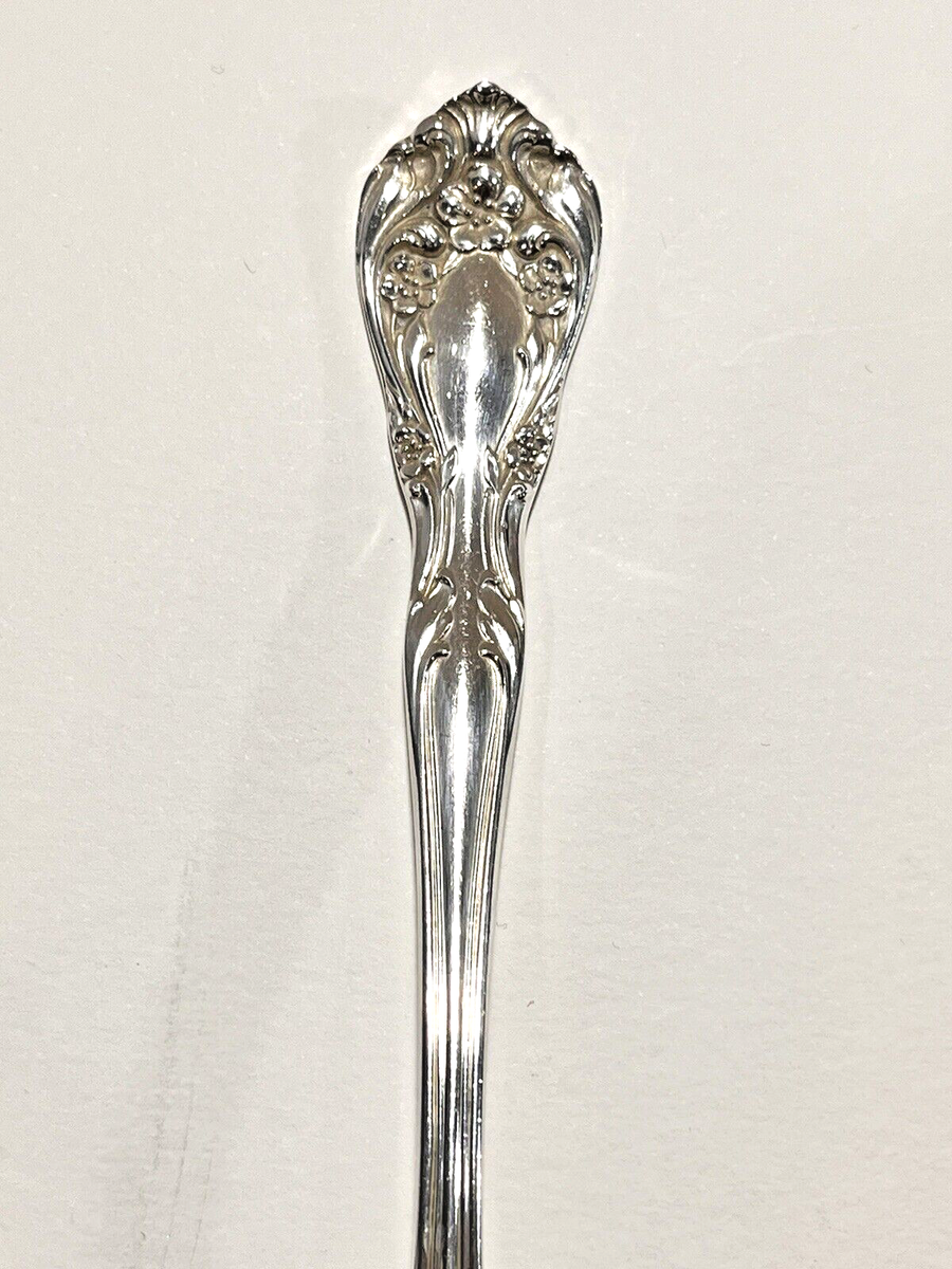ONE Alvin Sterling Silver Chateau Rose Fork 45.4 Grams No Monogram