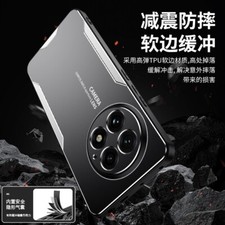 For OnePlus 13, Luxury Shockproof Hybrid Metal Aluminum Soft Side Cover Case