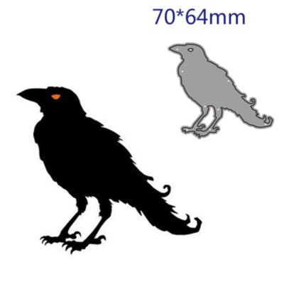 Crow Bird Metal Cutting Dies Cut Die Decoration Scrapbook Card Making Craft