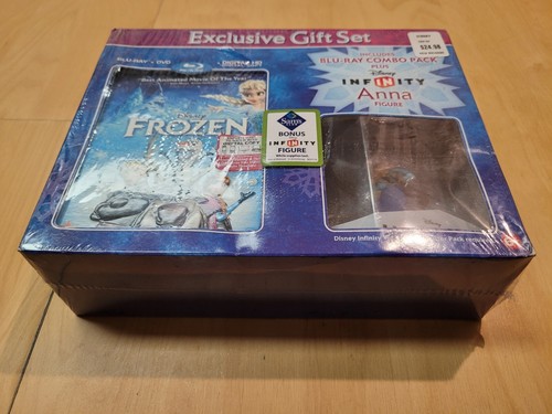 Disney Frozen (Blu-Ray/DVD/Digital HD Copy) Infinity Anna Figure, New Sealed - Picture 6 of 10