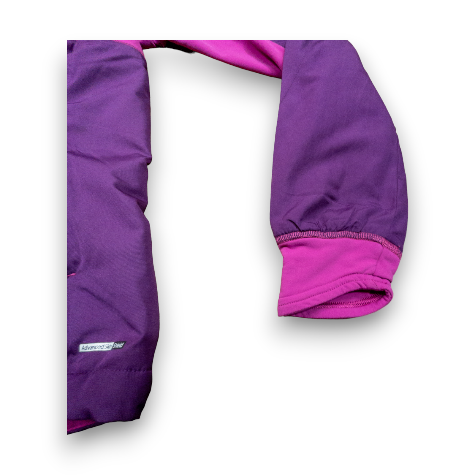 Giacca donna Salomon grande viola full zip antivento impermeabile