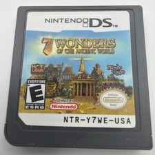 7 Wonders of the Ancient World Nintendo DS Tested Working Cartridge Only Shipped