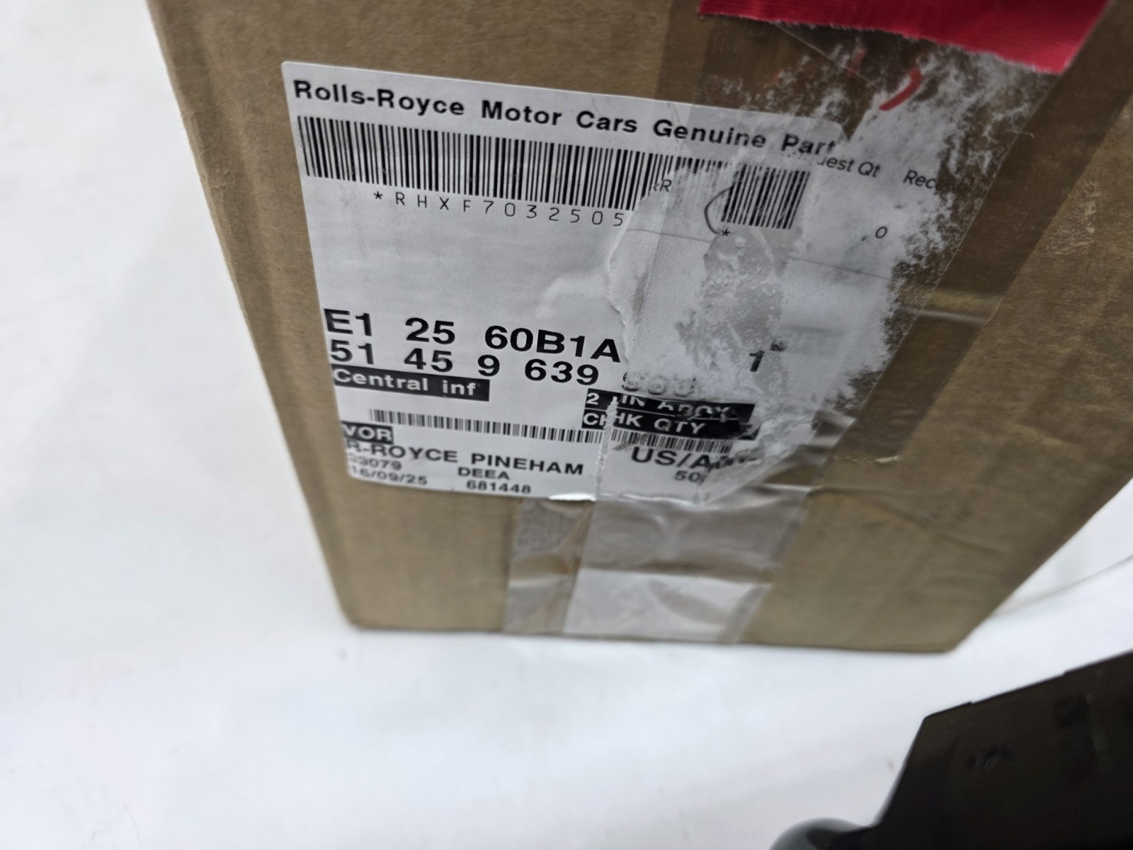 ROLLS ROYCE PHANTOM CENTRAL INFORMATION DISPLAY MECHANISM OEM 51459639995