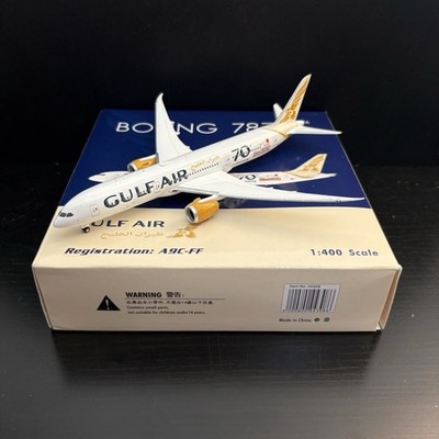 Phoenix Model 1:400 Gulf Air Boeing 787-9 A9C-FF PH404308 70 Years Formula 1