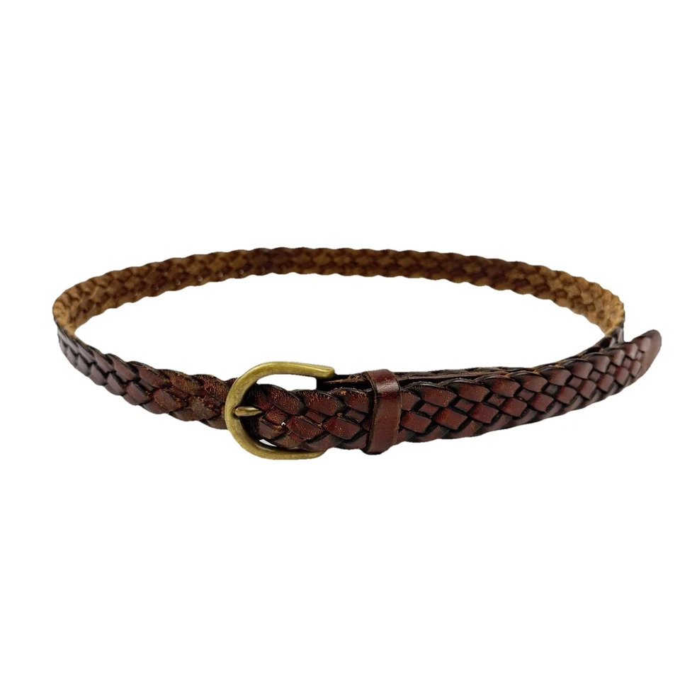 Dockers 真皮编织男式腰带 36 码 — 第 2/3 张图片