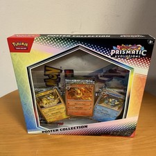 Pokemon TCG SV8.5 Prismatic Evolutions Poster Collection Box Factory Sealed