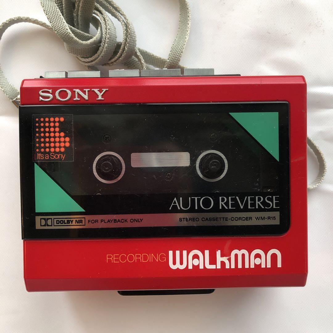 ジャンク品 SONYソニーカセットウォークマン WM-R15 SONY Cassette Walkman WM-R15 Red | eBay