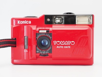 Konica Tomato Auto Date Red 35mm Film Camera From JAPAN #J167 | eBay