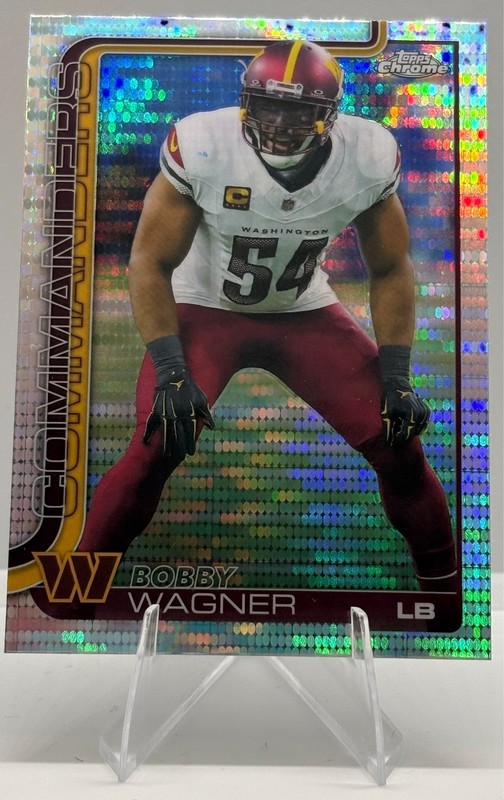 2025 Topps Chrome - Bobby Wagner #299 Pulsar Refractor
