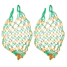  2pcs Hay Nets for Horse - Hay Feeder for Goats and Sheep - Slow Feed Grass Bag