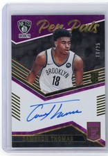 Cameron Thomas - 2021 Panini Court Kings Pen Pals Purple RC 16/25