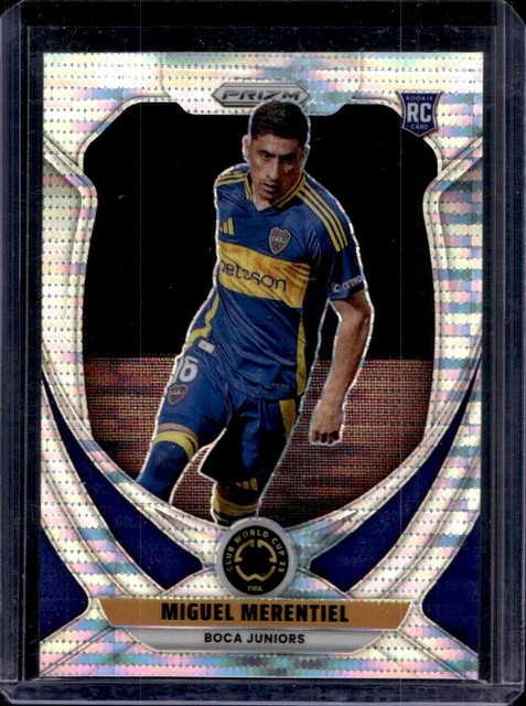2025 Panini Prizm FIFA Club World Cup Miguel Merentiel Pulsar #41 Boca