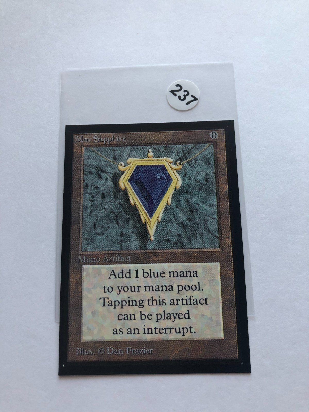 MTG Mox Sapphire Collector's Edition