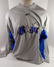 2000s Orlando Magic Game Issued Grey Shooting Shirt 3XL DP64287